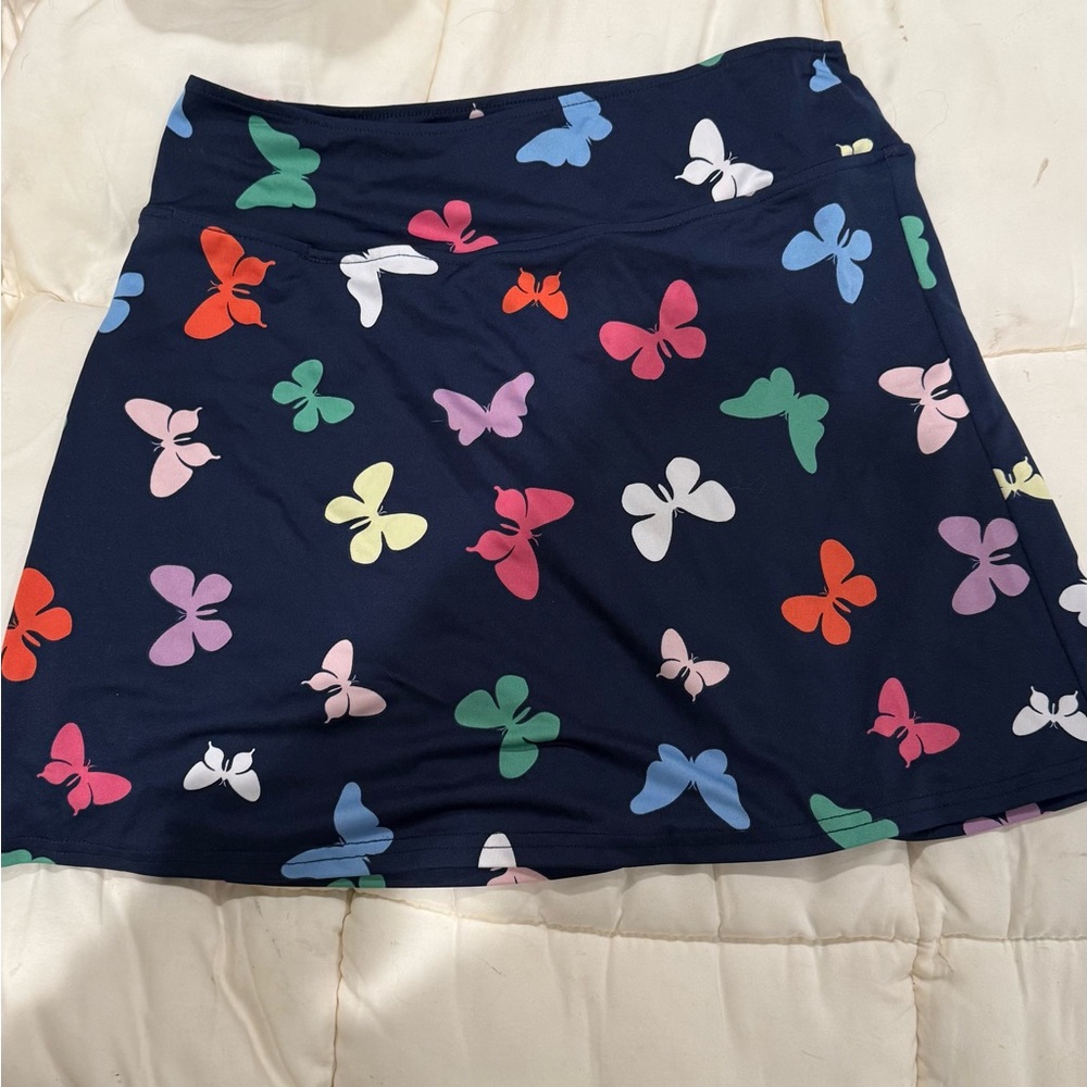golftini Butterfly Print Women's Golf Tennis Skirt